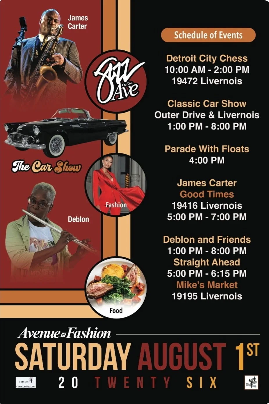Jazz on the Ave 2026 | Music Flyer