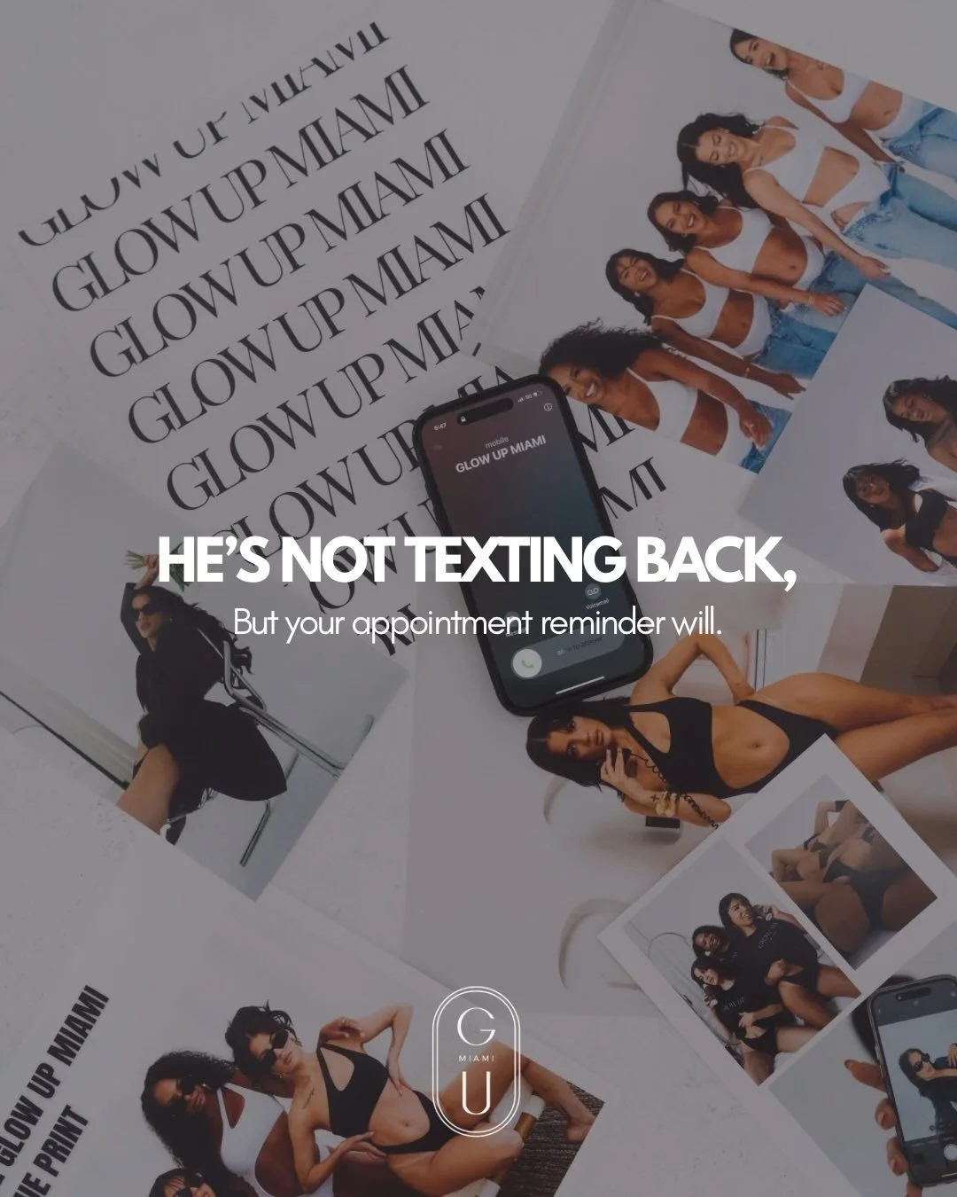 Hey babe, he&rsquo;s not calling&hellip;. But your glow is! ☎️✨
*book today, everything else can wait*

Swipe right, it gets better! 😉