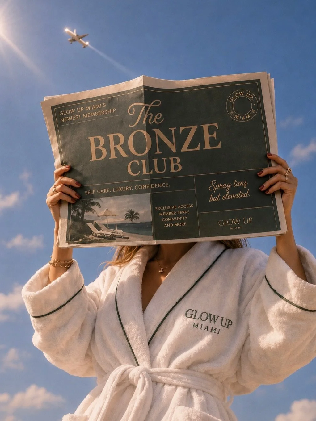 The girls who stay bronzed year-round are about to have a club of their own.

Meet The Bronze Club. 🤎

Launching this week.

✨ First 15 members lock in $159/month for life. 
✨ Membership increases to $169/month after launch.