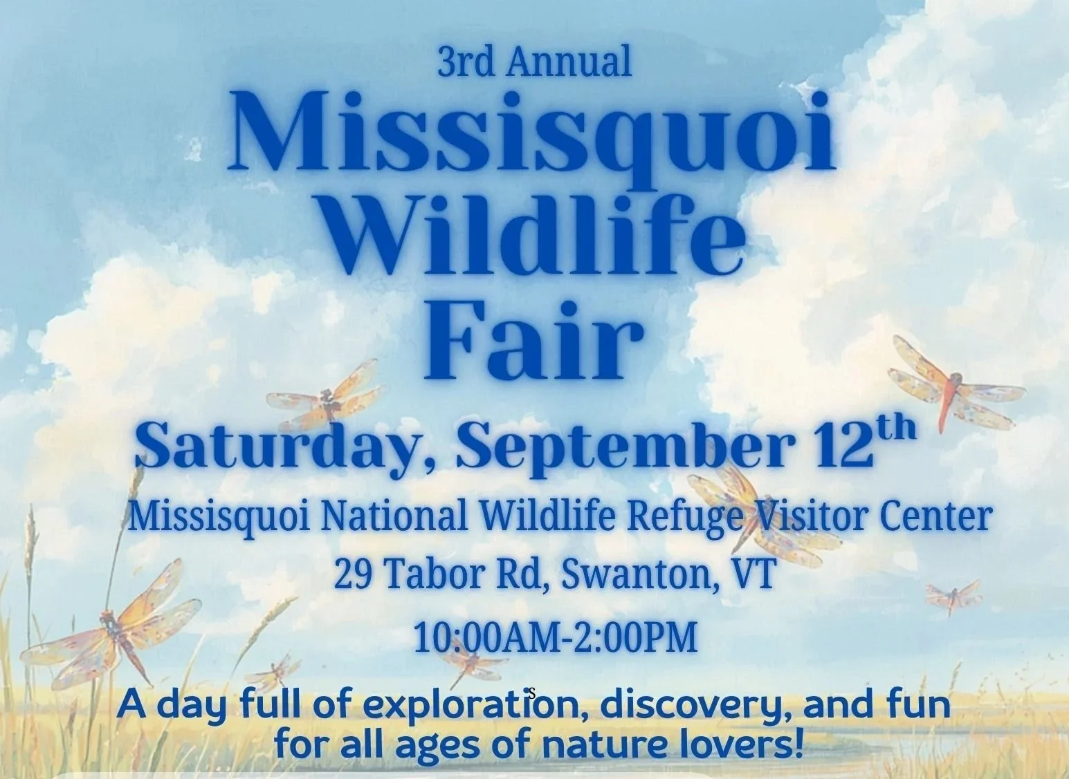 Missisquoi Wildlife Fair - Sept 12, 2026