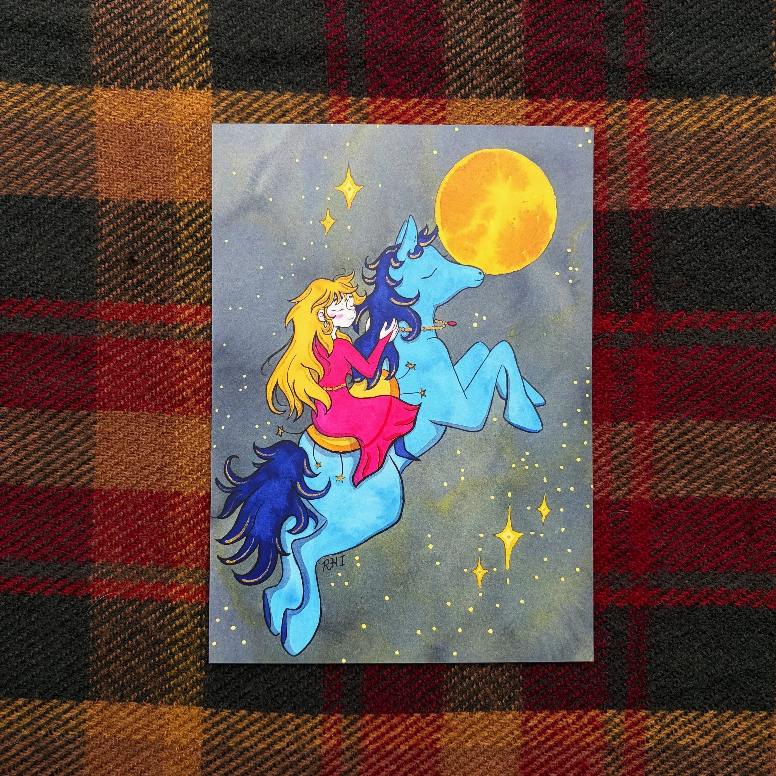 Lunar Horse Postcard