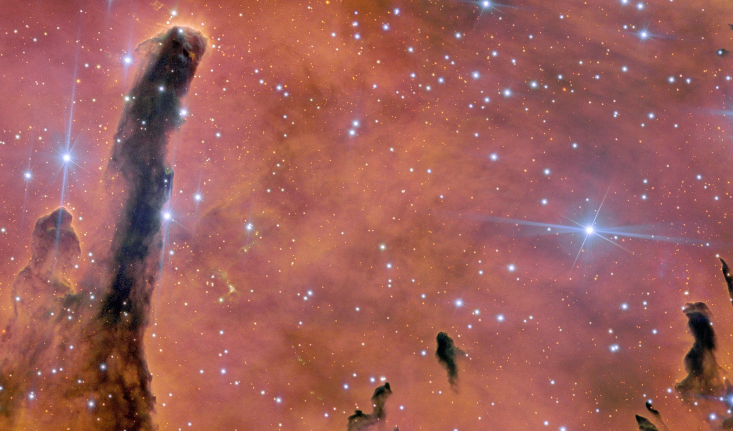   Credit:  International Gemini Observatory/NOIRLab/NSF/AURA  Image Processing:  J. Miller &amp; M. Rodriguez (International Gemini Observatory/NSF NOIRLab), T.A. Rector (University of Alaska Anchorage/NSF NOIRLab), M. Zamani (NSF NOIRLab) 