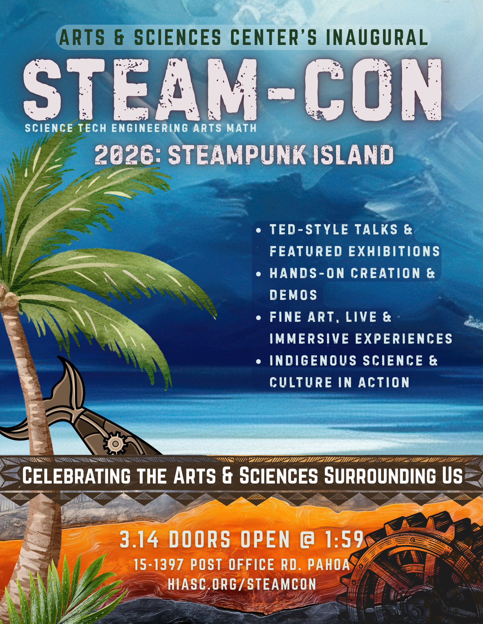 Partner Event: STEAM-CON 2026: Steampunk Island