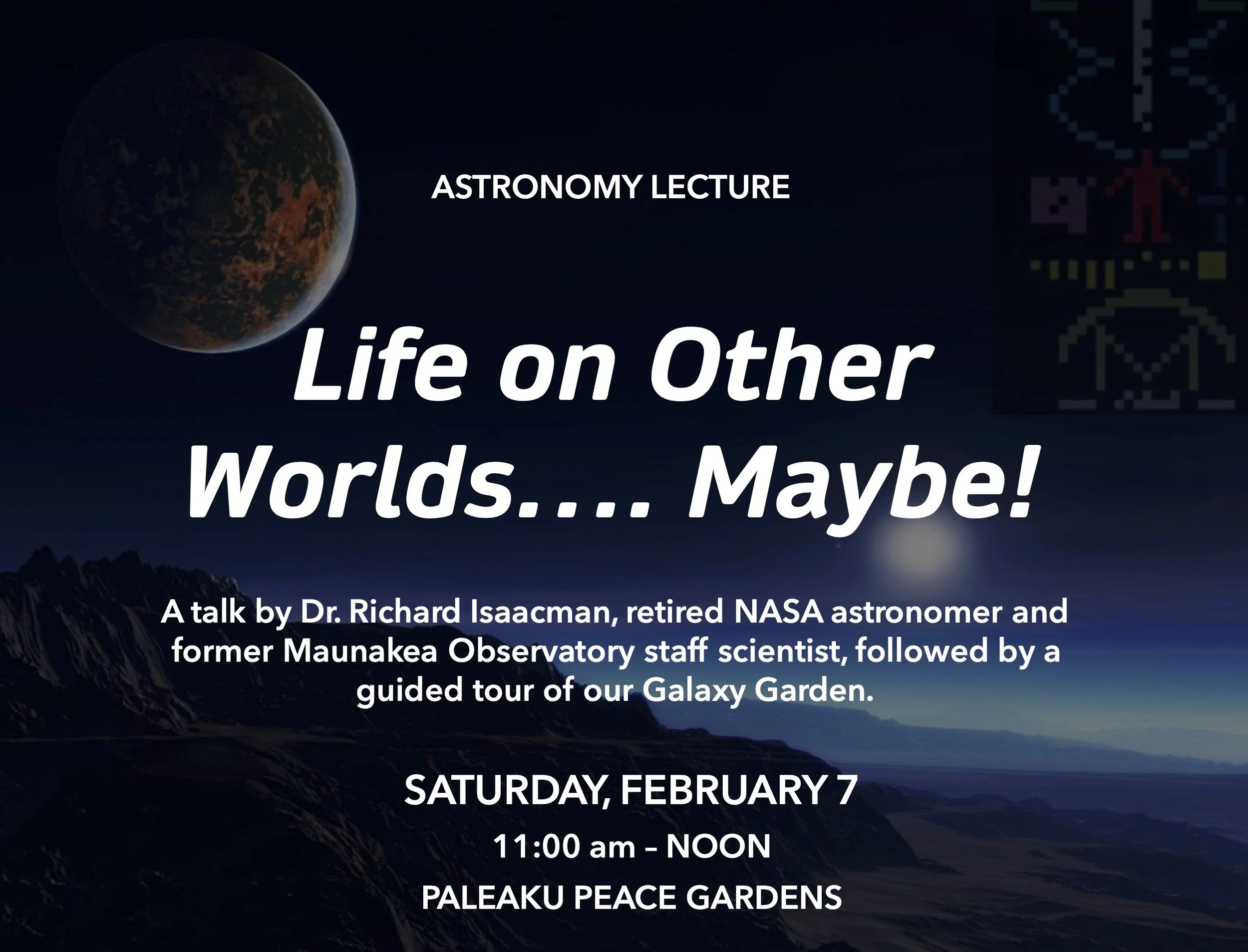 Partner Event: Life on Other Worlds... Maybe!