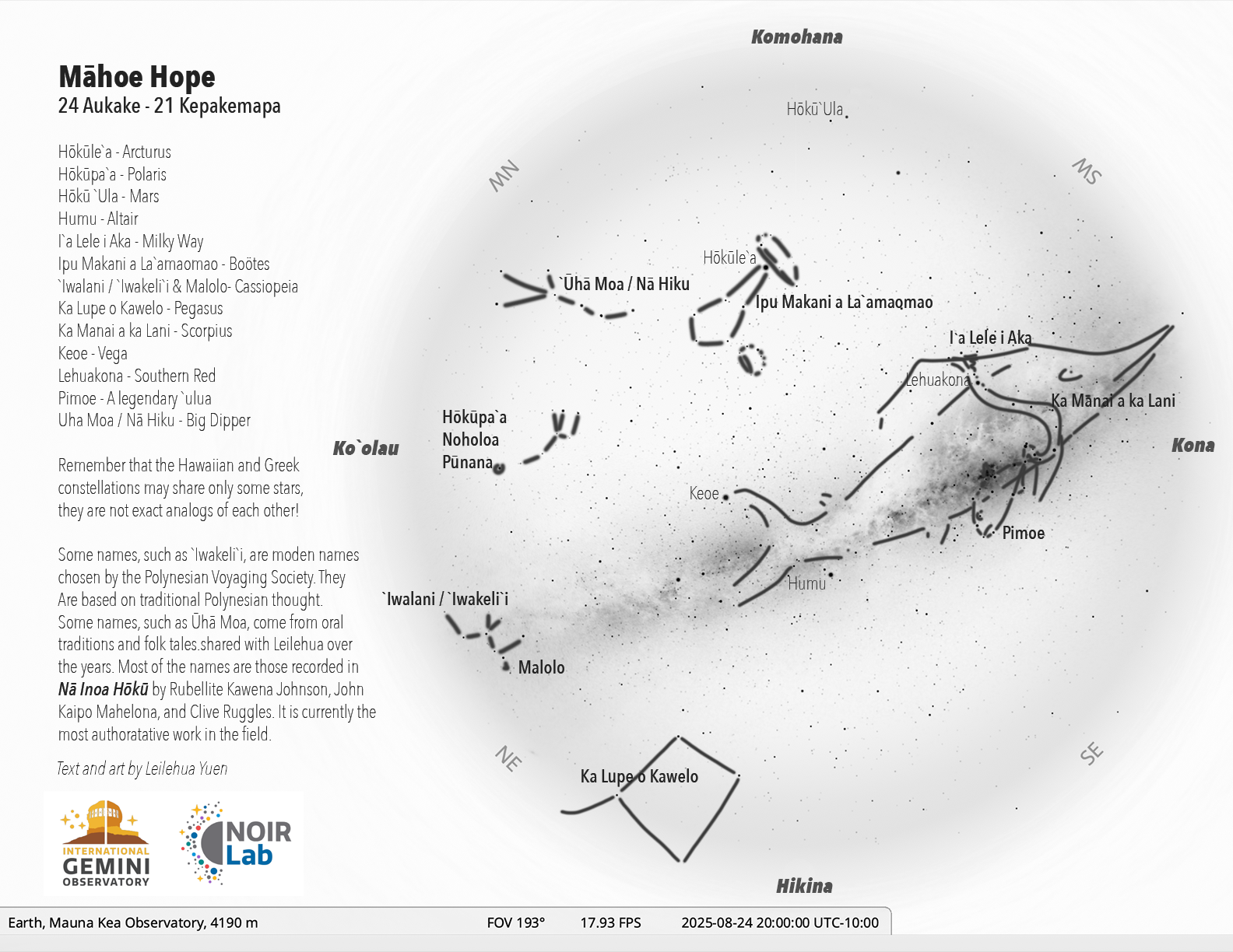 Hawaiian Skies: Māhoe Hope