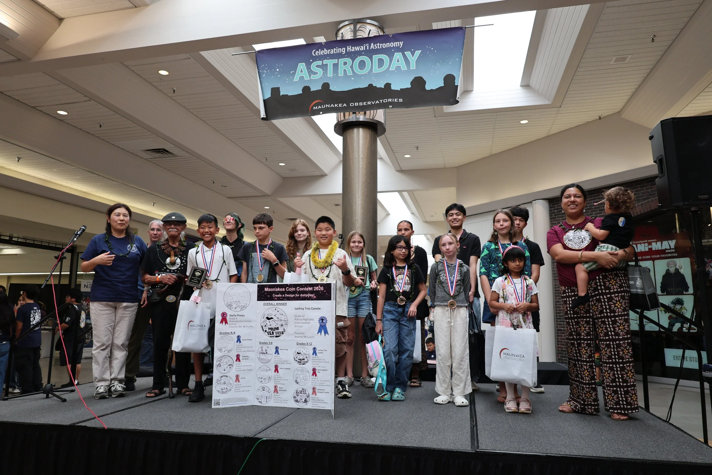 Stars of the Maunakea Coin Contest: Pāhoa High and Intermediate School