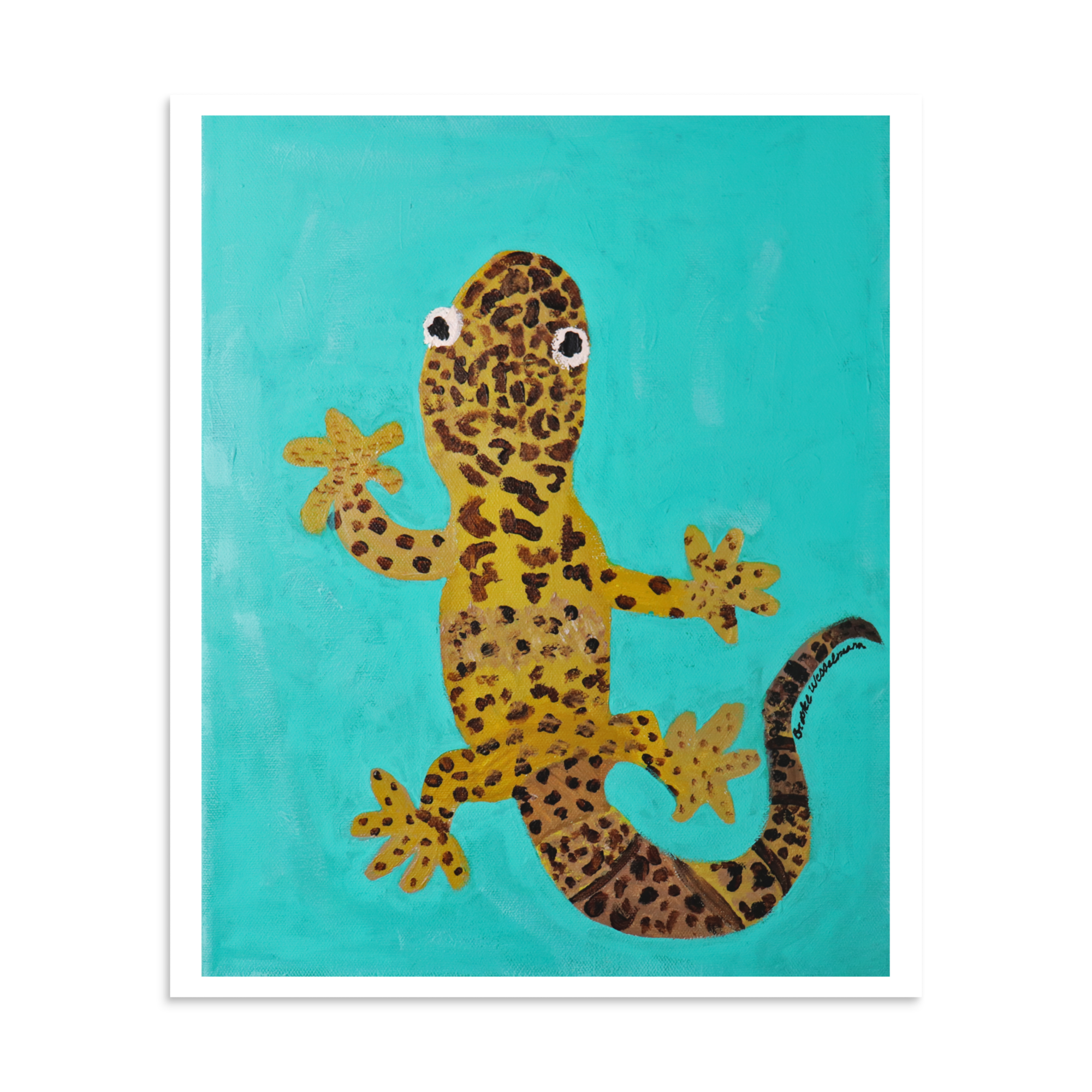 "leopard gecko... i guess" | print