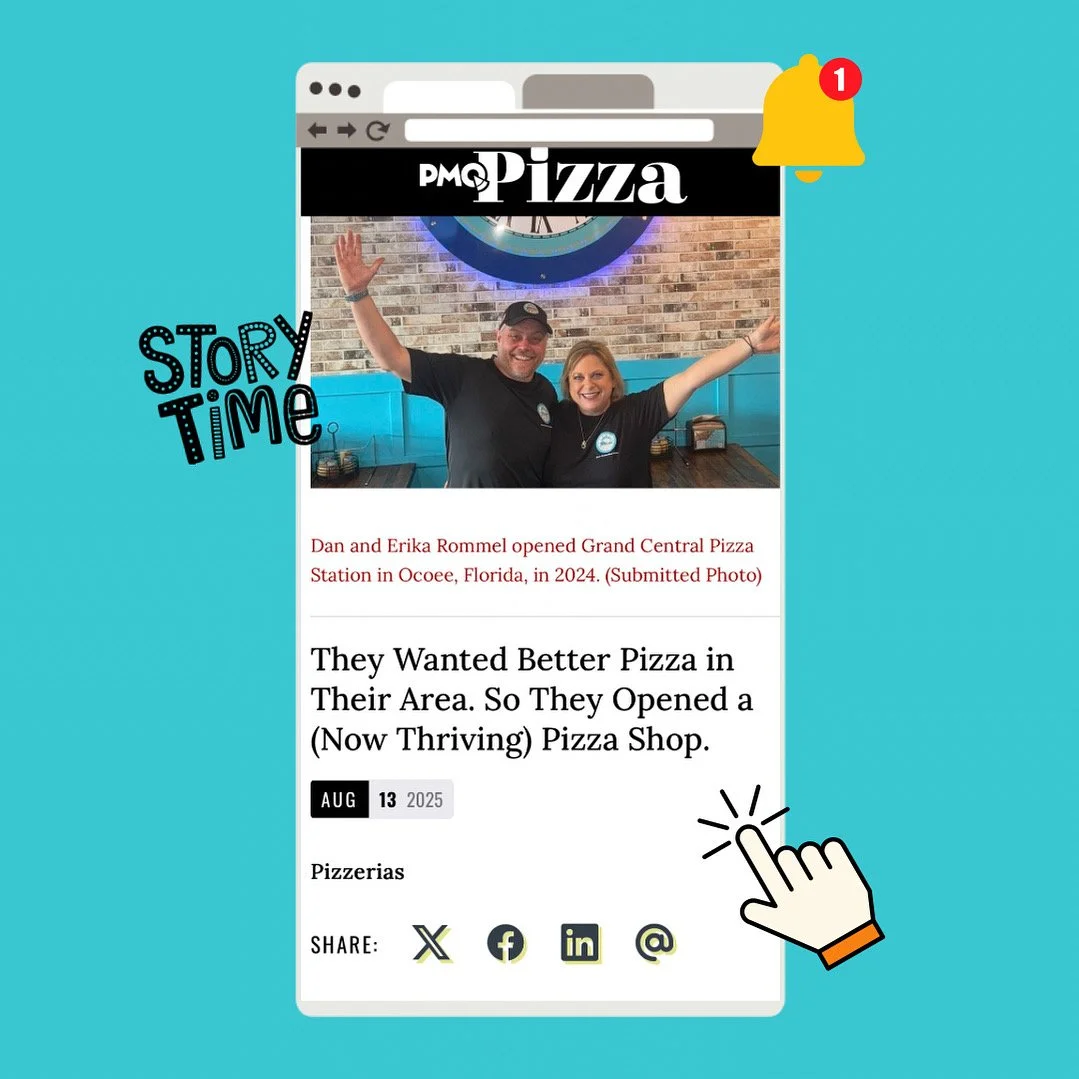 Grand Central Pizza Station Featured in PMQ Pizza Magazine: Our Story on the National Stage