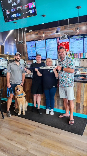 Grand Central Pizza Station Partners with Southern Cross Service Dogs