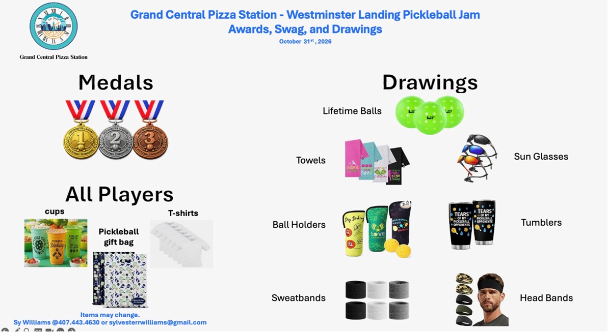 Pickleball, Pizza & Community: GCPS Proudly Sponsors the Westminster Landing Pickleball Jam!