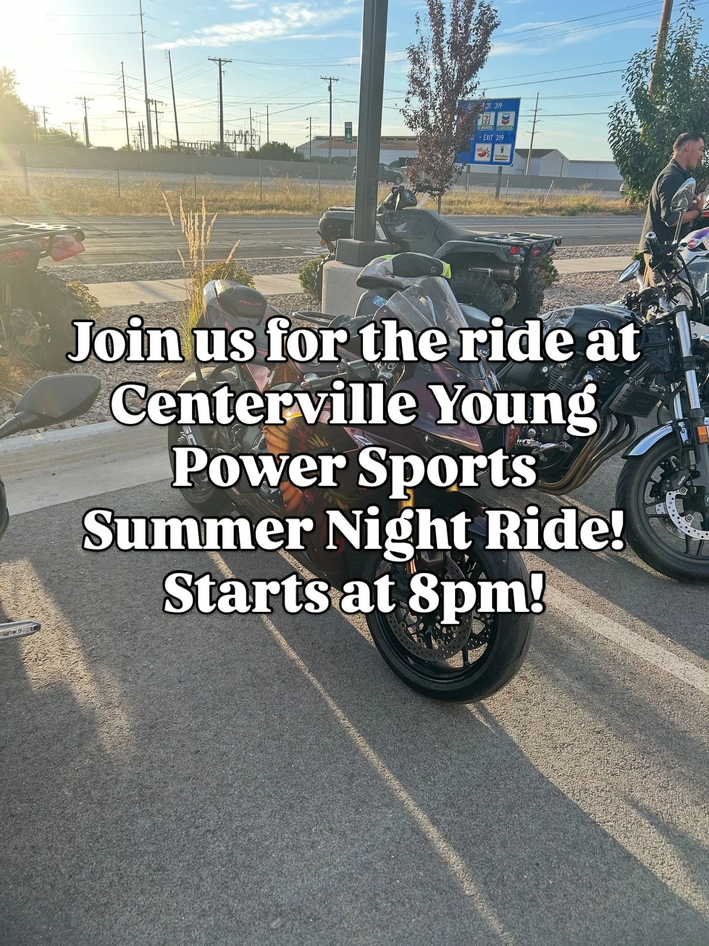 Night ride ! #bike #motorcycle #fireblade #honda #youngspowersports #trend #viral
