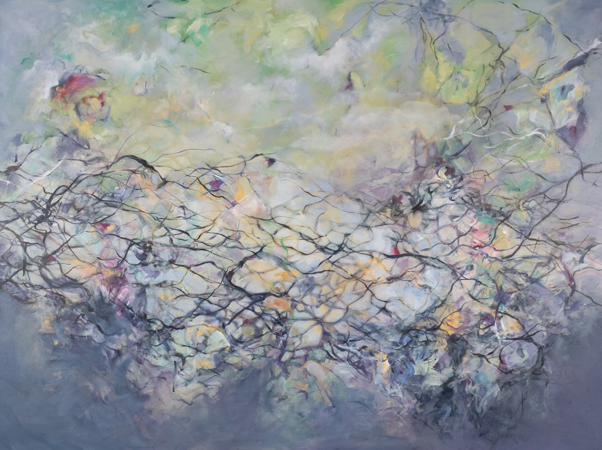 Eclipse was created during the 2024 total solar eclipse. While it was visible along a narrow track stretching from Texas to Maine, here in Landenberg, PA I was able to view a partial eclipse. 

The energy and excitement around this phenomenon occurre