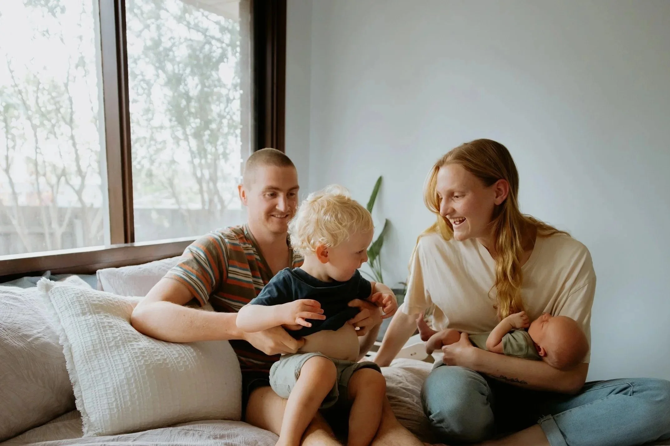 Postpartum doula support healing