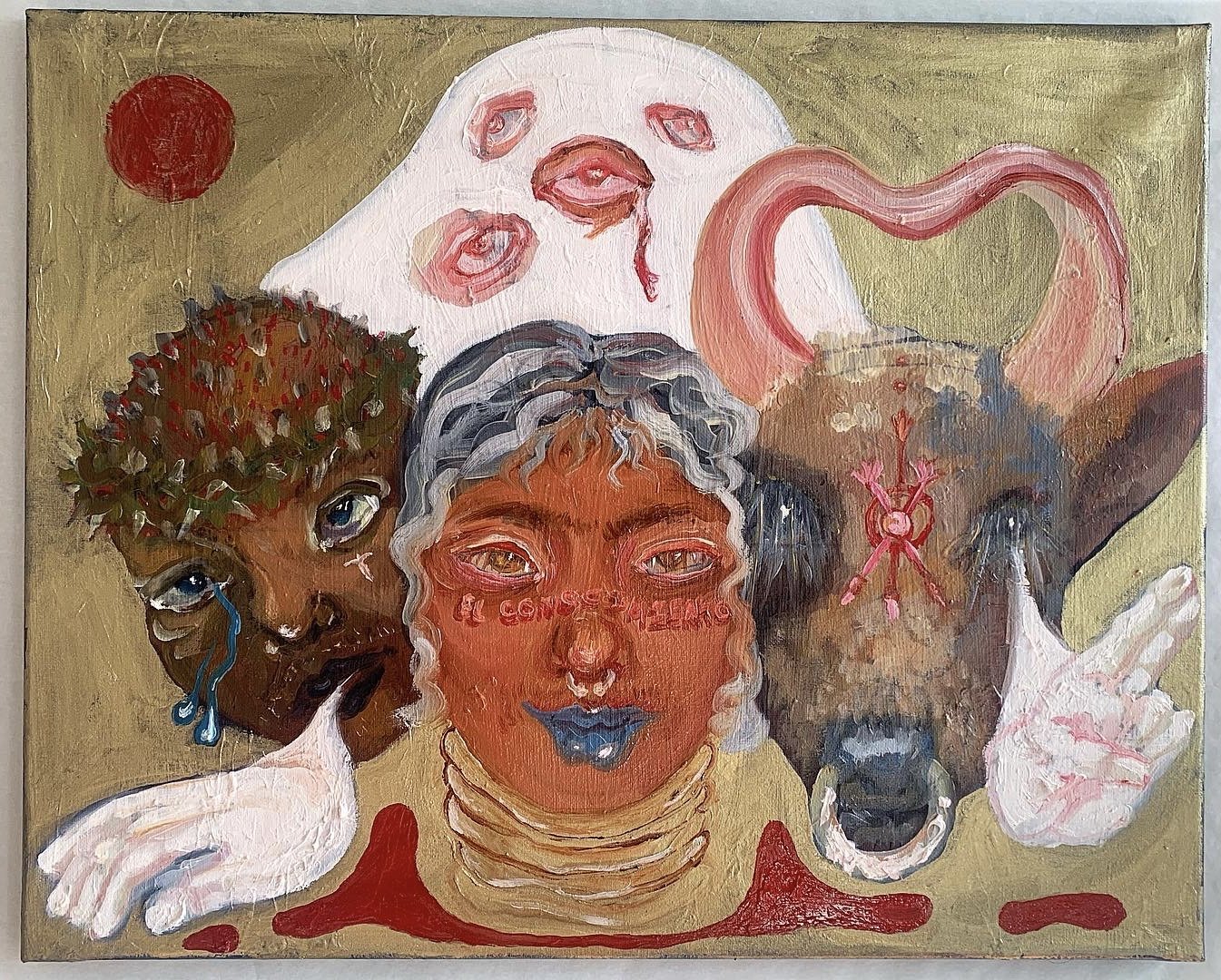 EL CONOCIMIENTO, 2022
oil paint on canvas
24 x 16 in