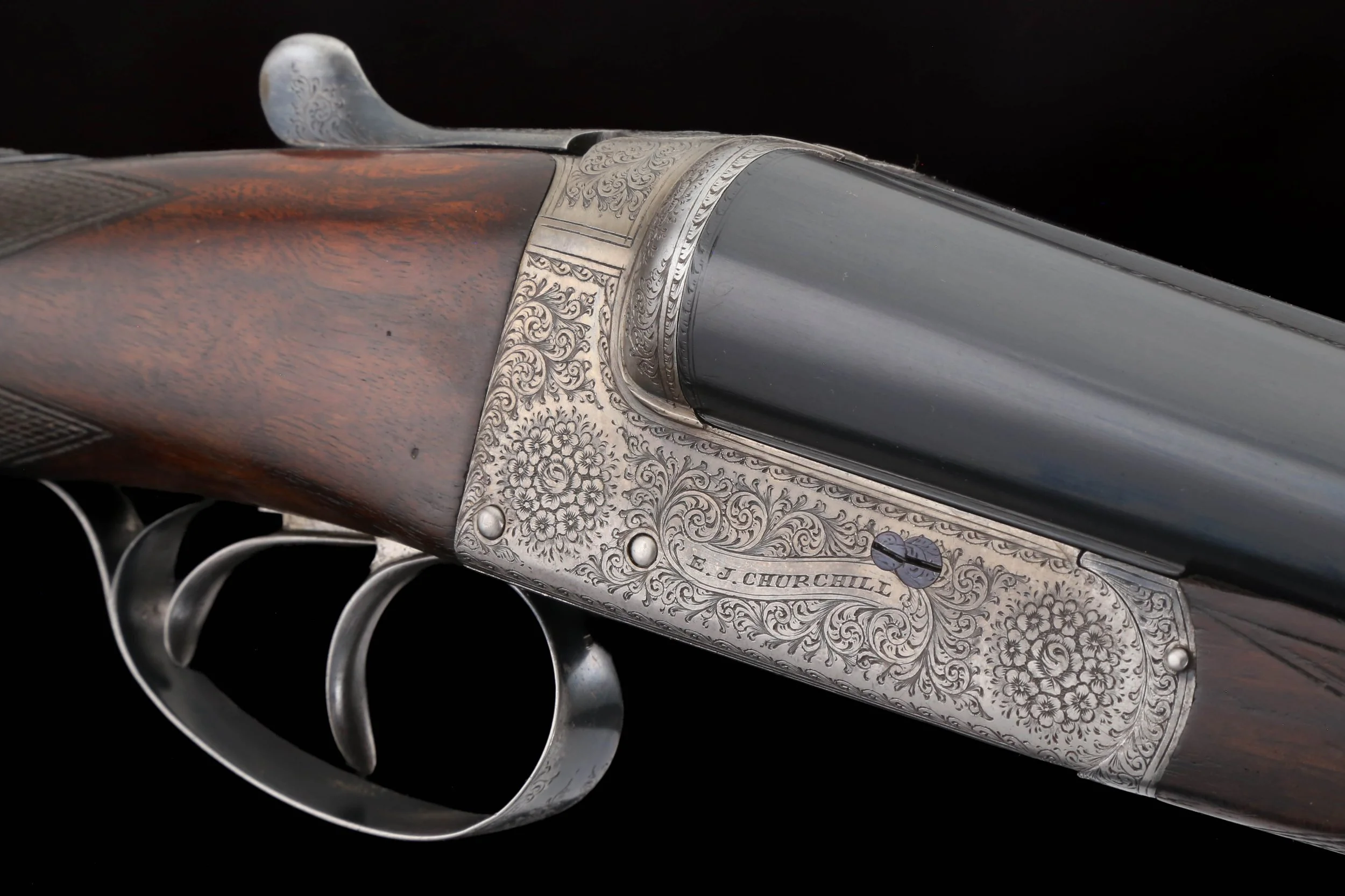 E.J. Churchill XXV “Regal” 12-Bore Boxlock Ejector | Edwin Smith Easy-Opening Patent | 25" Barrels |
