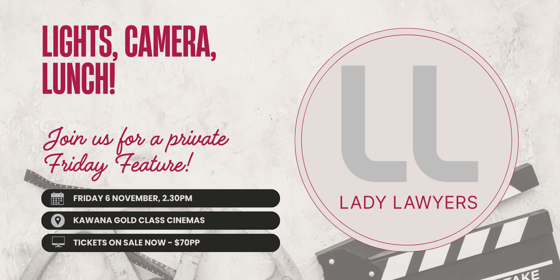 Lady Lawyer Eventbrite Hero Image