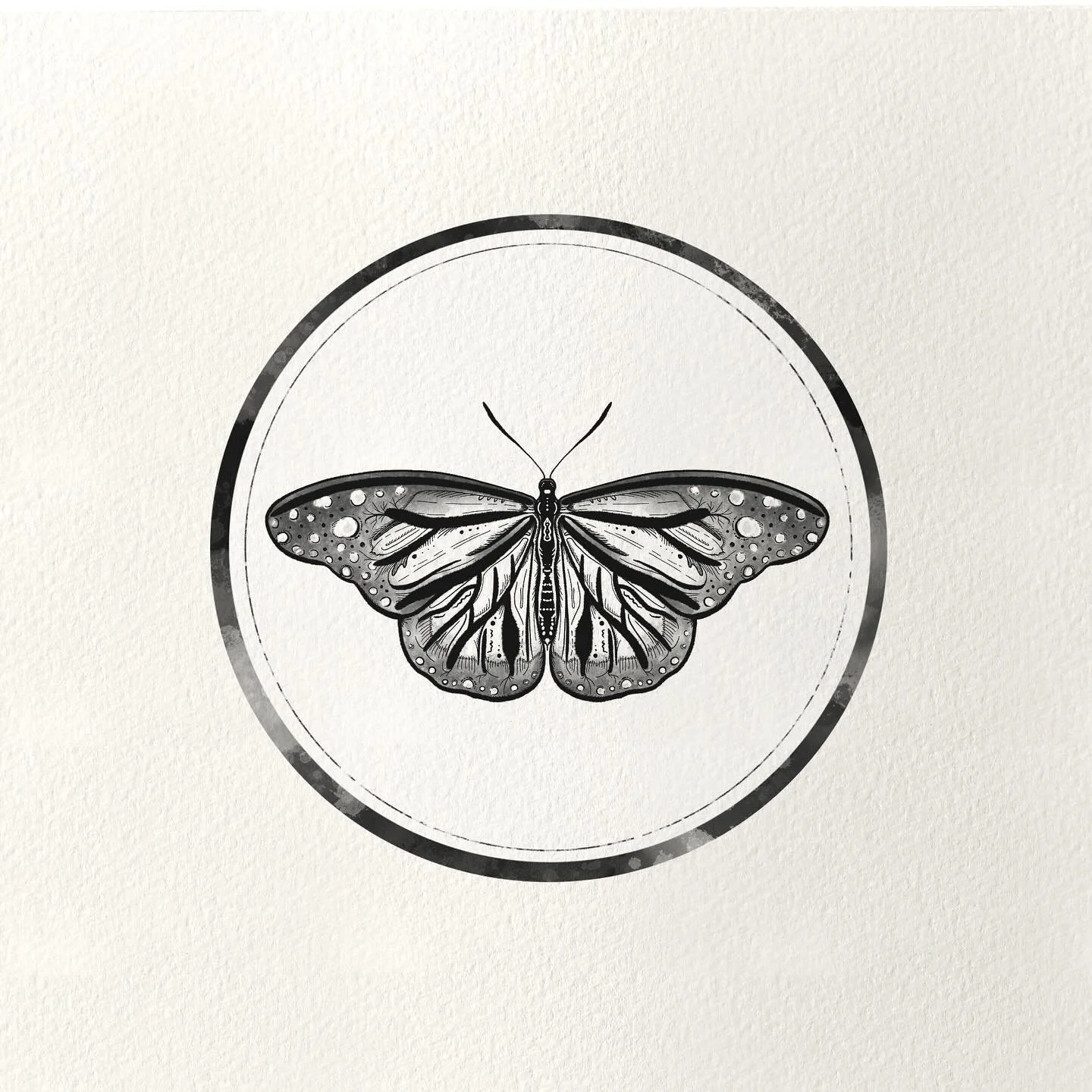 🖋️🦋✒️
&mdash;
Digital ink drawing.
#tattooart #digitalart #butterfly