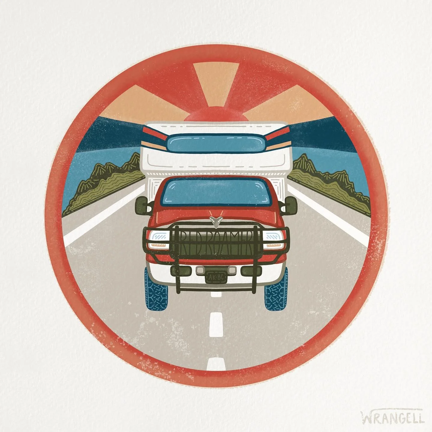The truck that takes me far and wide. This song might just be the theme song to my life. Until this past year, I lived on the road for a large chunk of my adult life. First in the van (rip) and more recently in this old Ford. Wouldn&rsquo;t trade tha