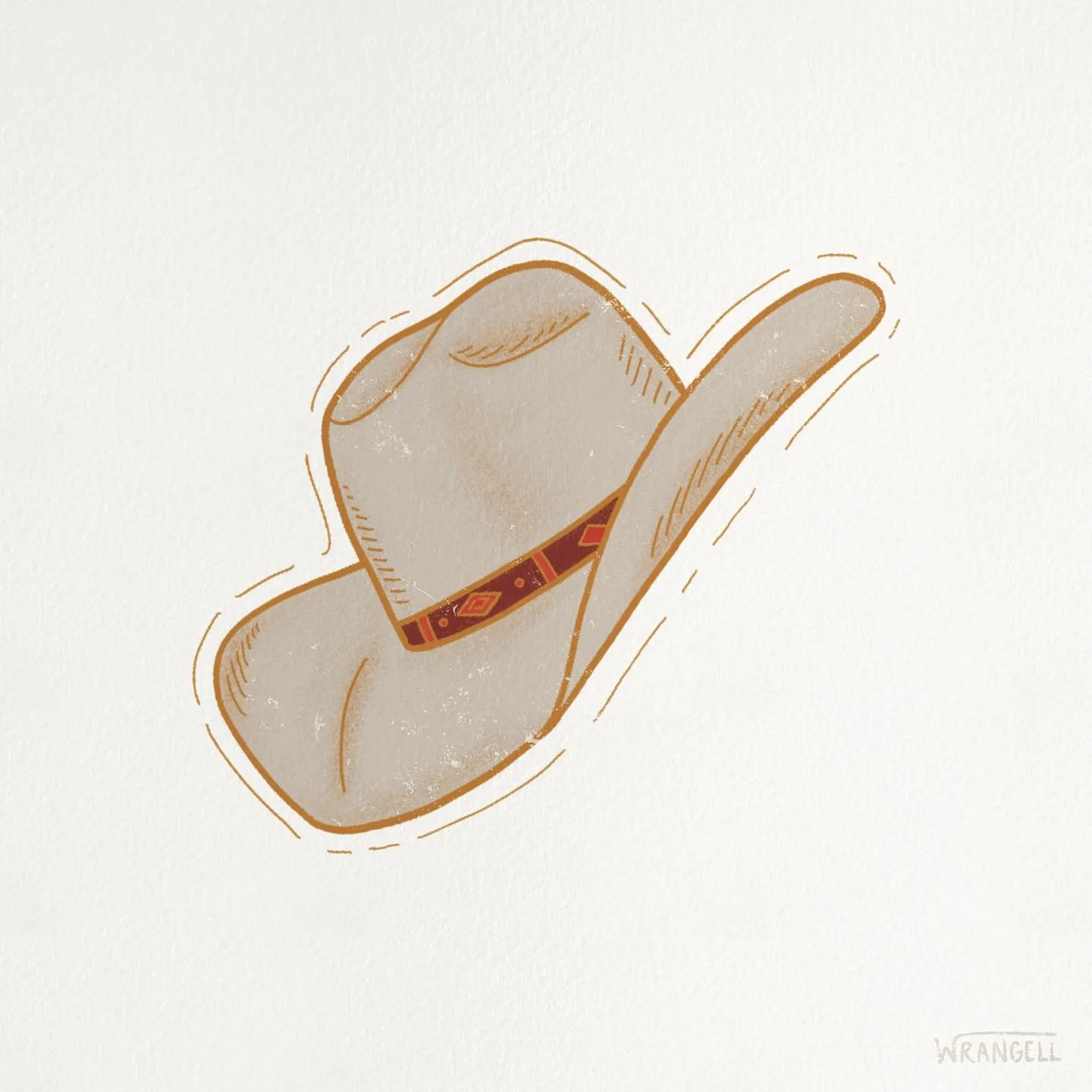 *tips hat and says thank you ma&rsquo;am*
-
Another little flash drawing that I will hopefully bring to life once I feel confident with the tattoo machine.
-
🖋️digital illustration
#digitalart #tattooflash #cowboyhat