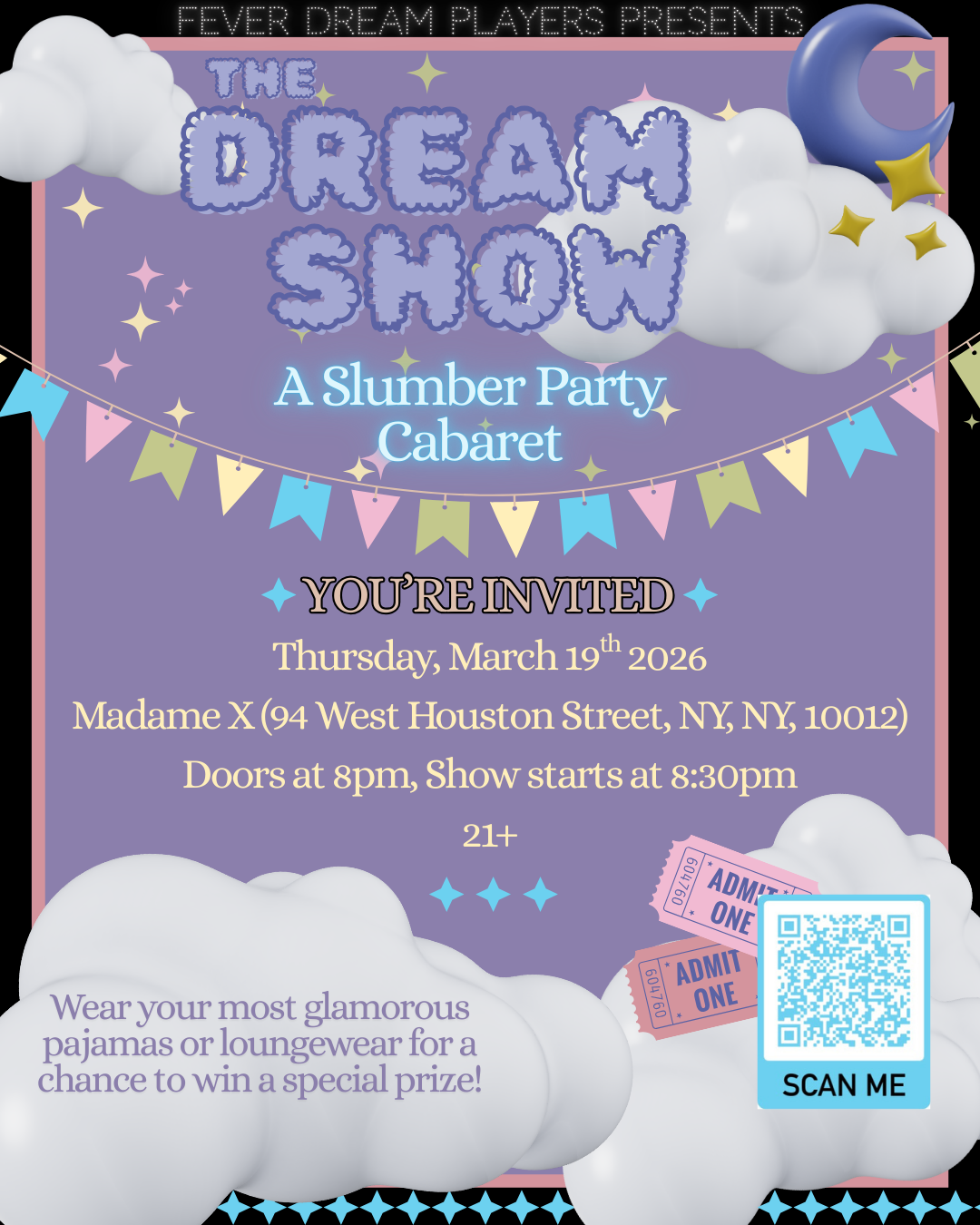 The Dream Show: A Slumber Party Cabaret