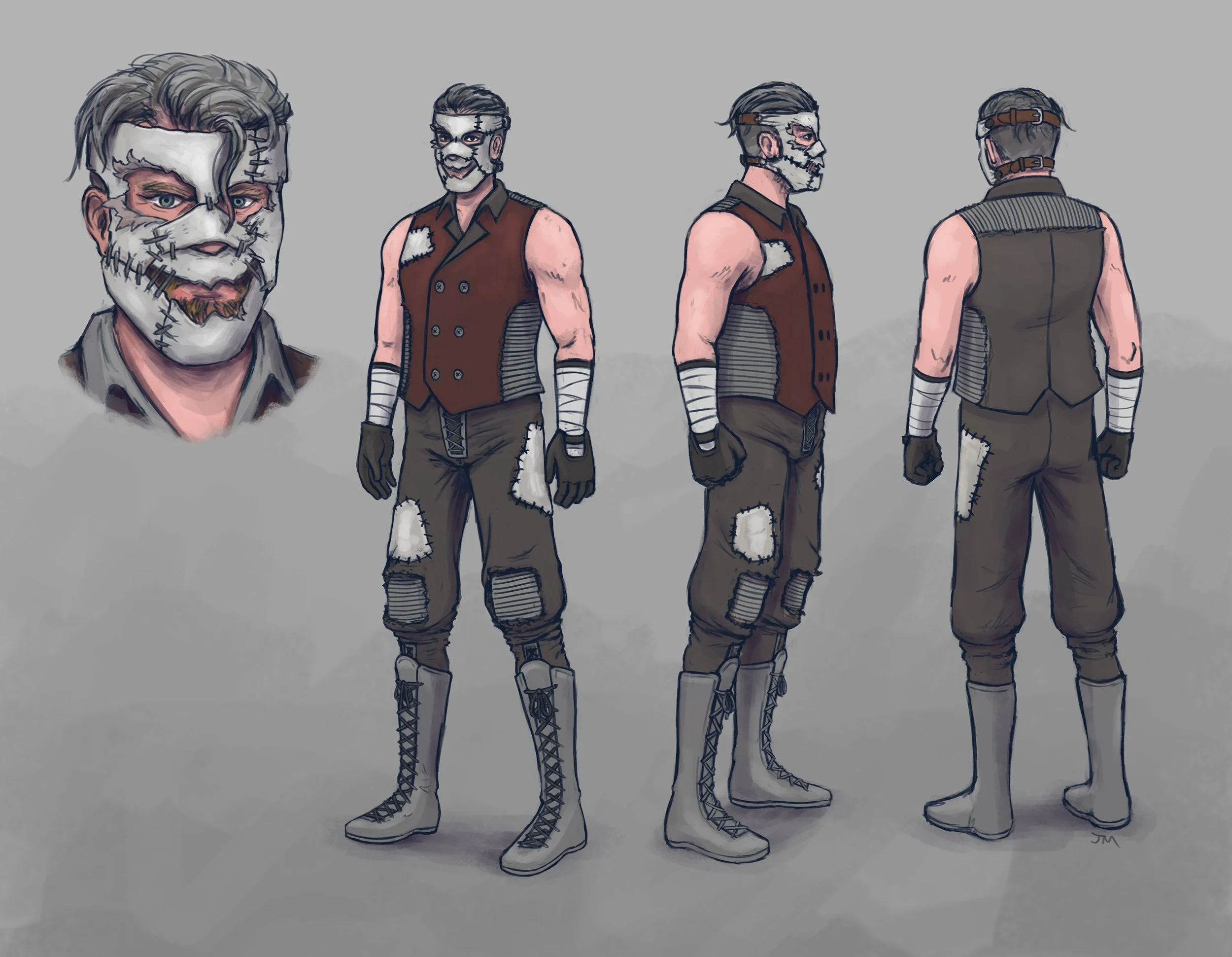 Wrestling gear design