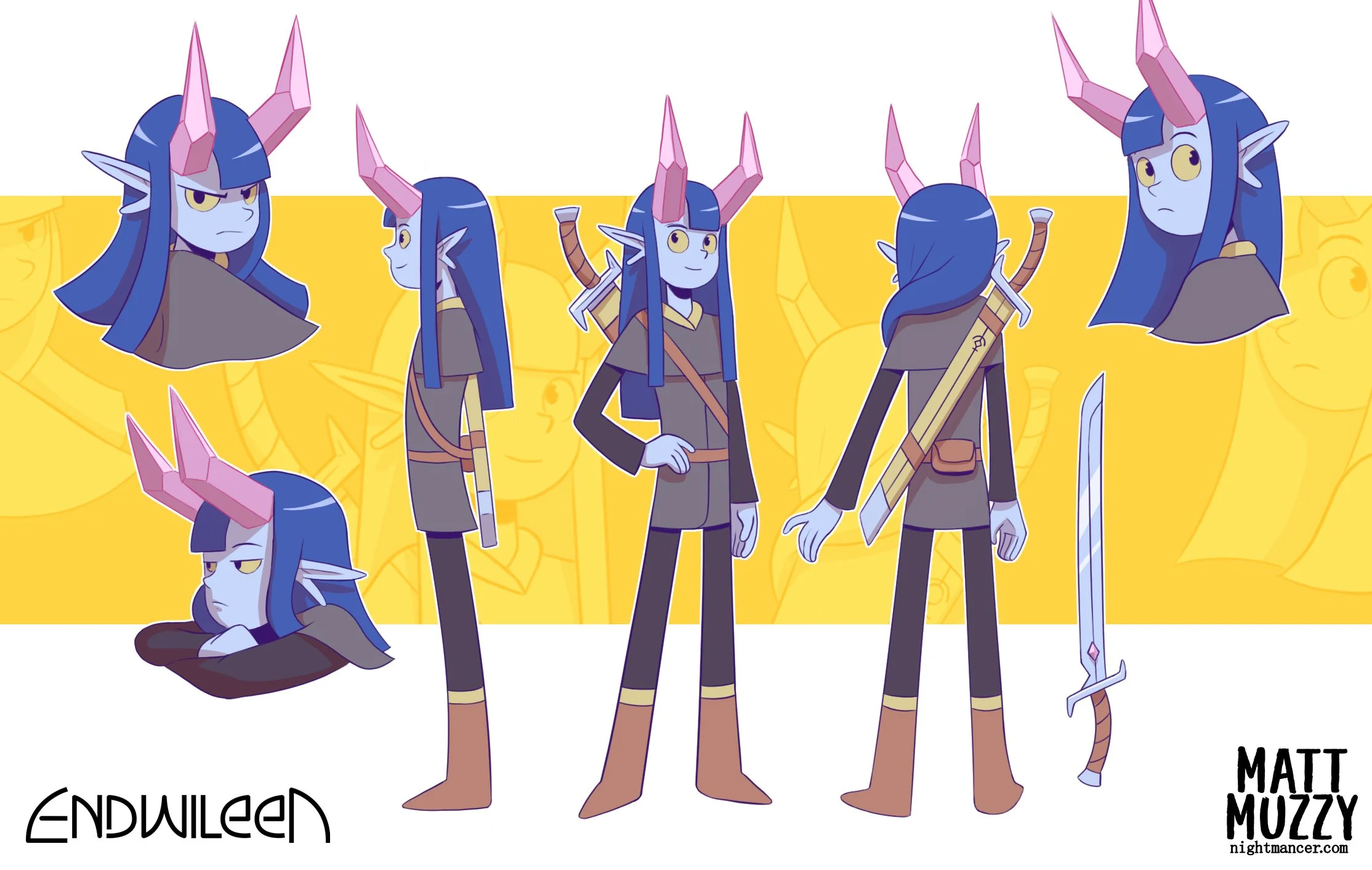 character design turn-around