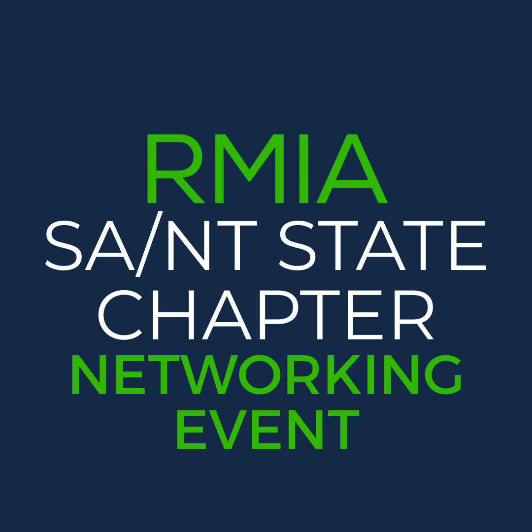 RMIA SA/NT Chapter | Networking