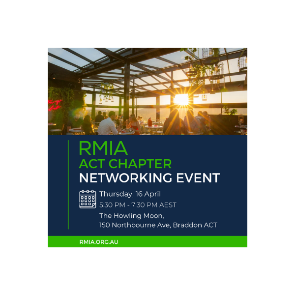 RMIA ACT Chapter | Networking Event