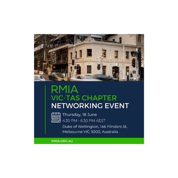 RMIA VIC- TAS Chapter | Networking Event