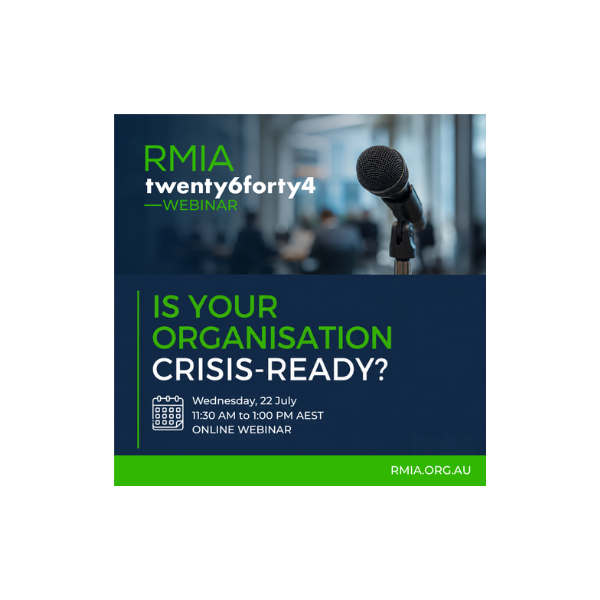 Twenty6forty4 Webinar | Is Your Organisation Crisis Ready?