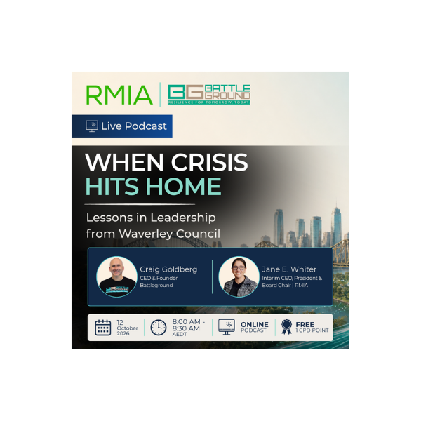 Battleground | Live Podcast | When Crisis Hits Home: Lessons in Leadership from Waverley Council