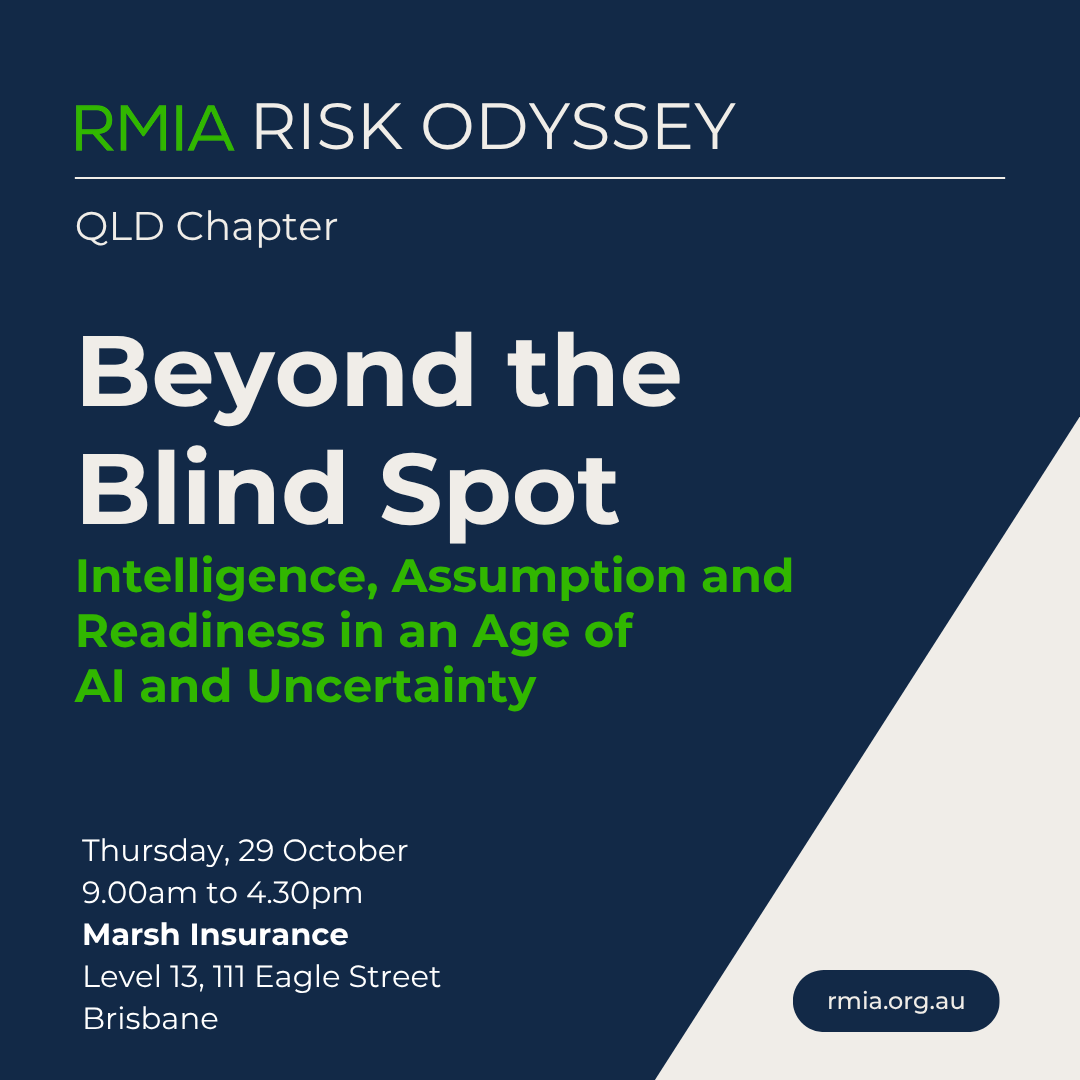 RMIA QLD Chapter Risk Odyssey | Beyond the Blind Spot