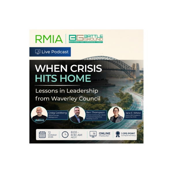 Battleground | Live Podcast | When Crisis Hits Home: Lessons in Leadership from Waverley Council