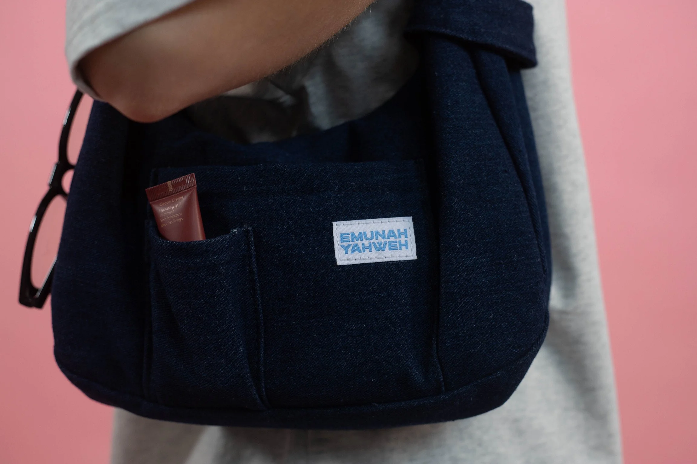 No Other Christian denim hand bag by Emunah Yahweh