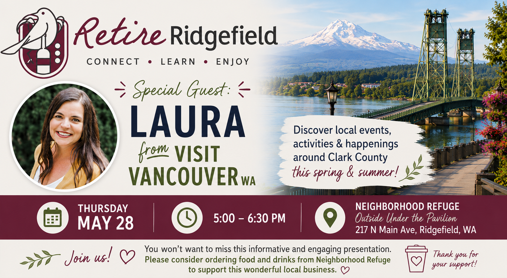 RetireRidgefield May Social!