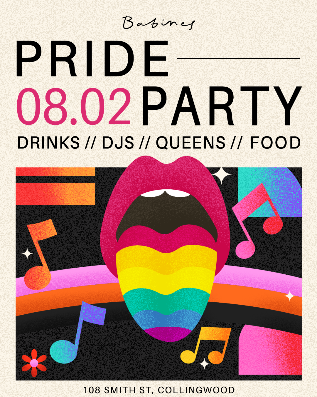 Pride Festival at Babines Collingwood