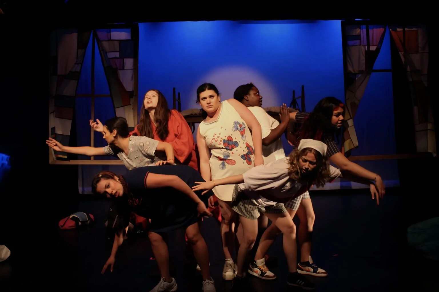 Gringas by Mercedes Isaza Clunie, directed by Zoe Marín - First Born Theatre. Photo by Trinity Lloyd. 2024.
ROLE: JAVI