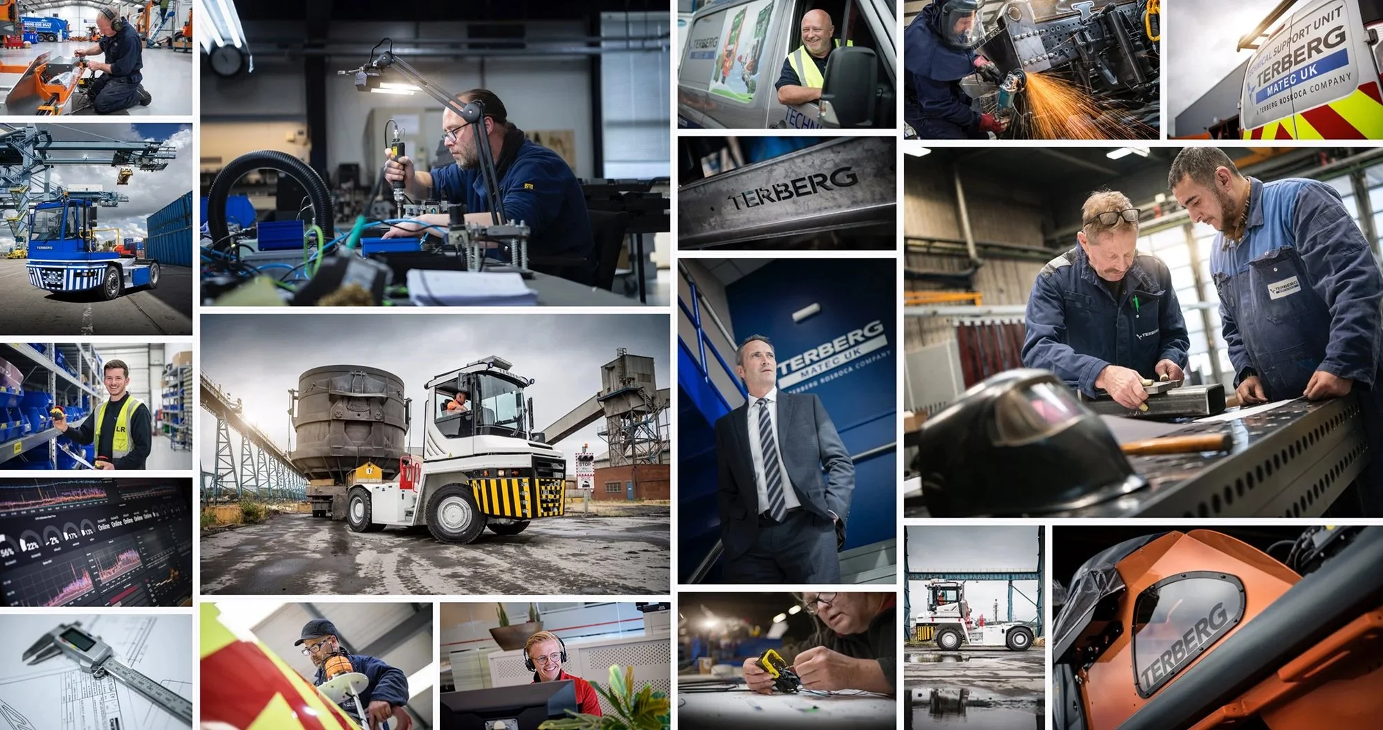 Terberg photography montage.