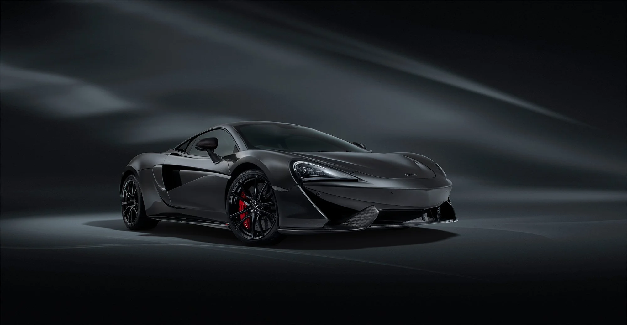 McLaren 570s front view car photography.