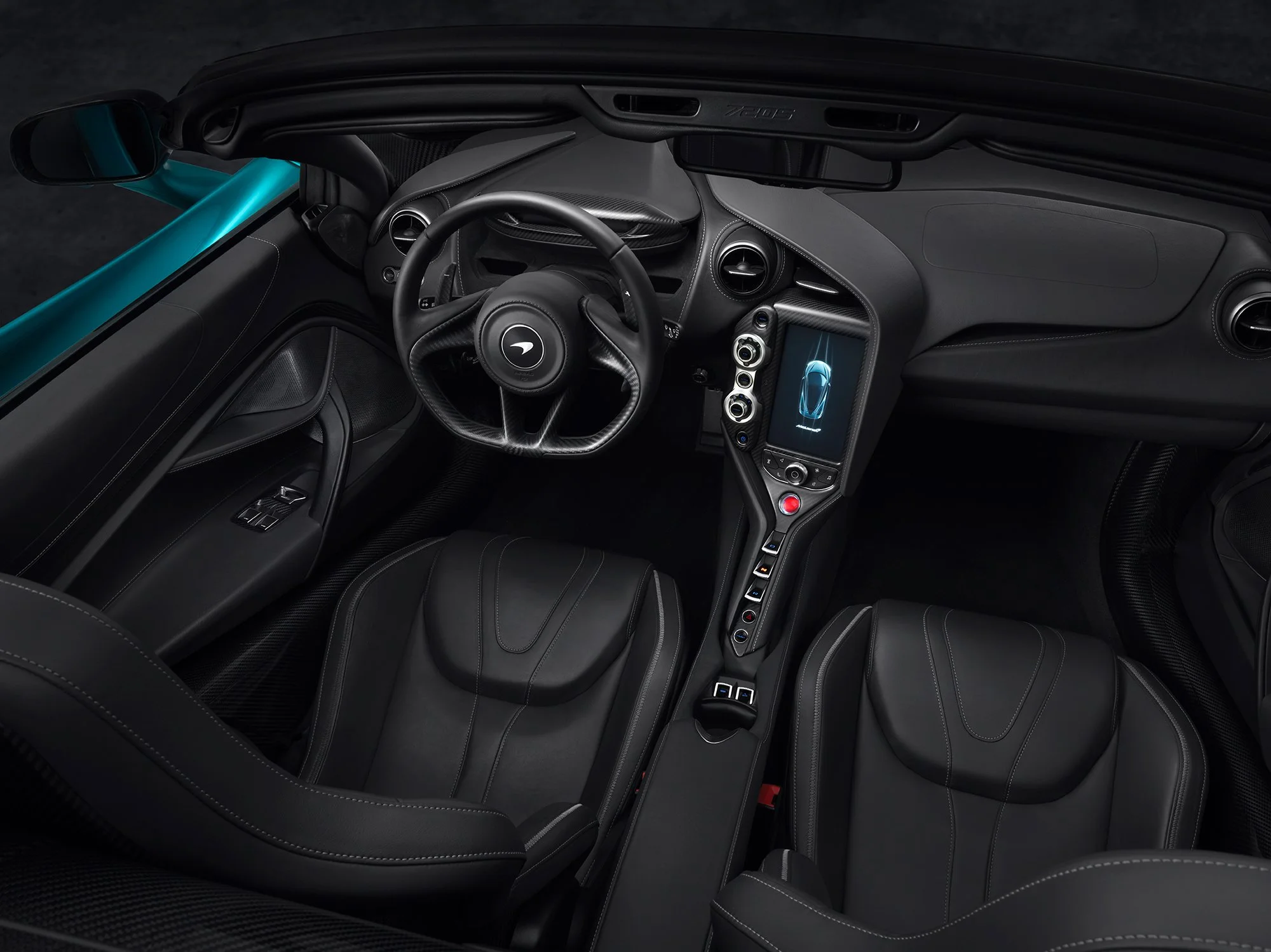 McLaren Car Photography, 720s Interior.