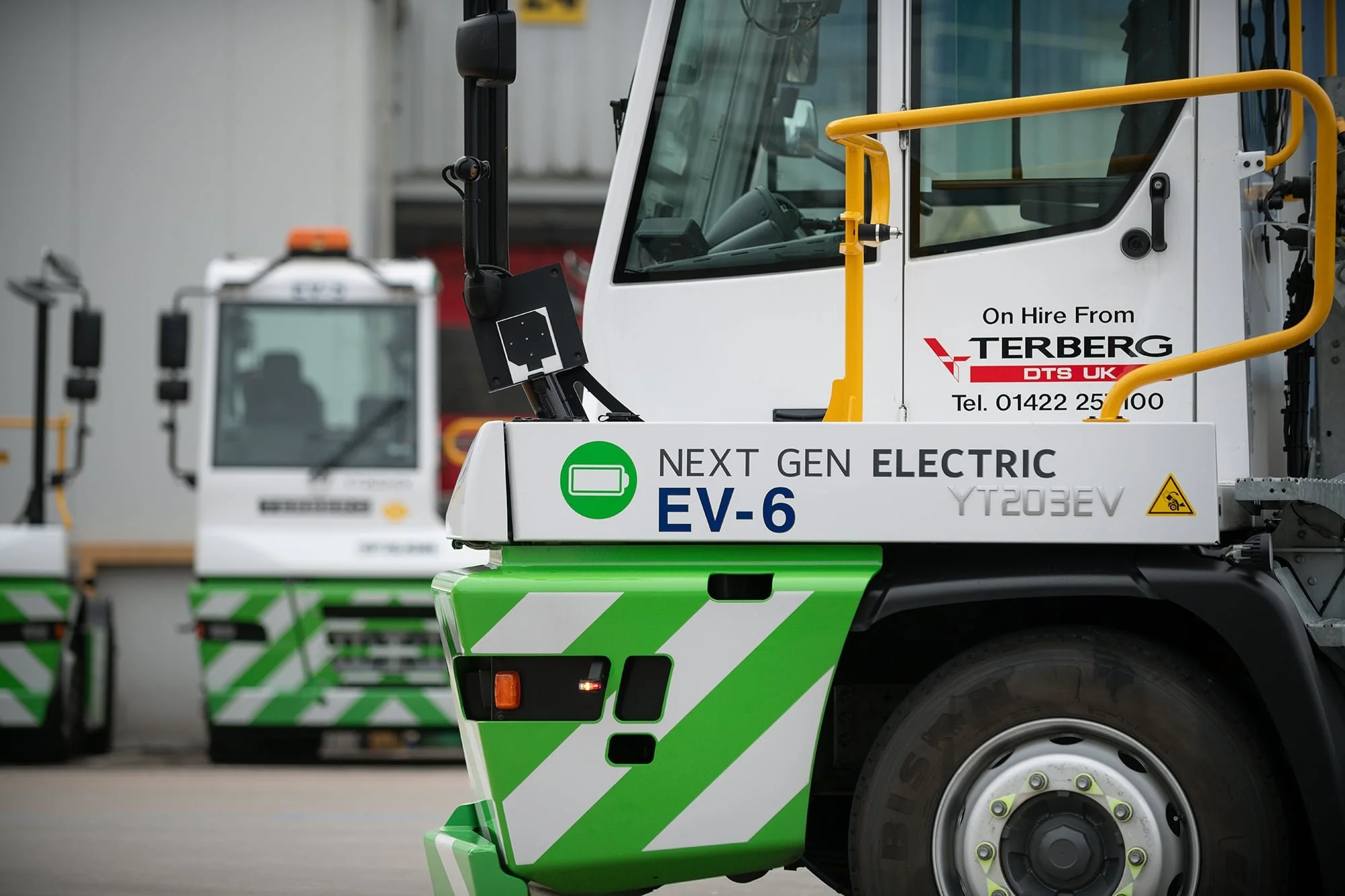 Terberg Electric Yard Tractor close up