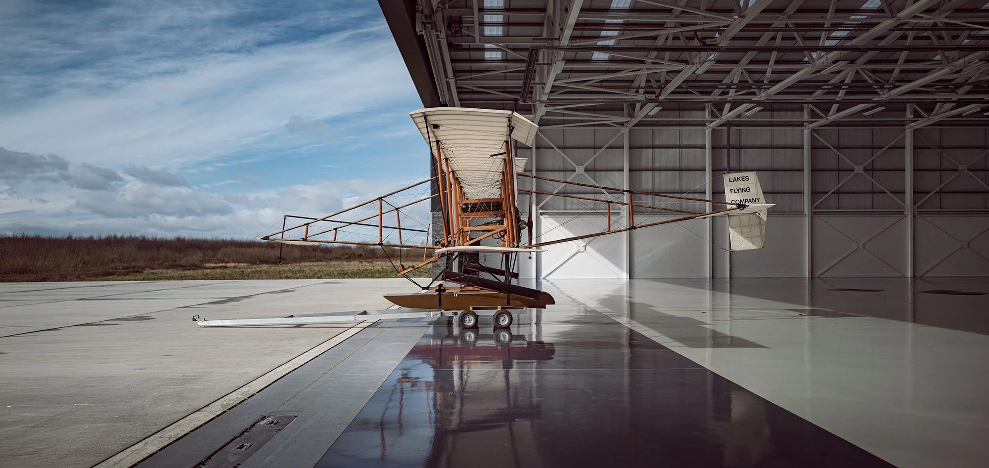 Flying Lakes Seaplane profile, aviation Photography