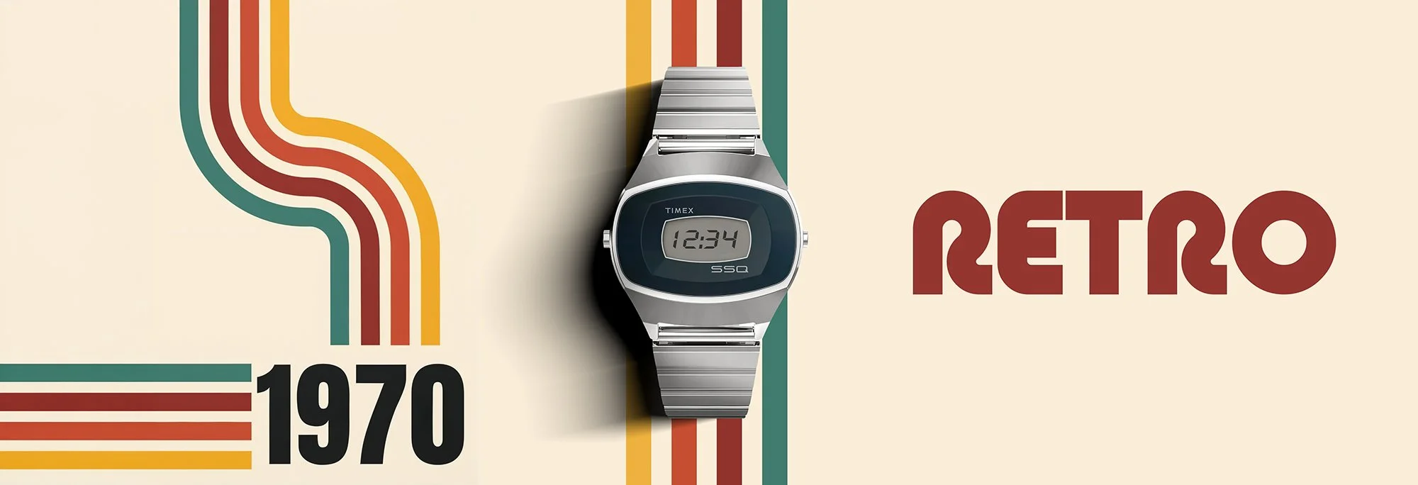 Retro 70s watch