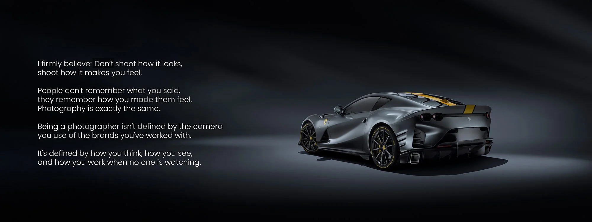 Car Photographer Tim Wallace