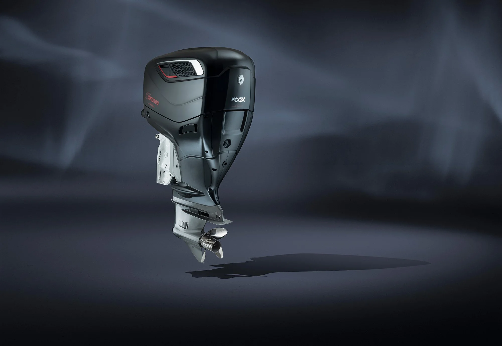 Outboard engine product photography, Product photographer, Tim Wallace.