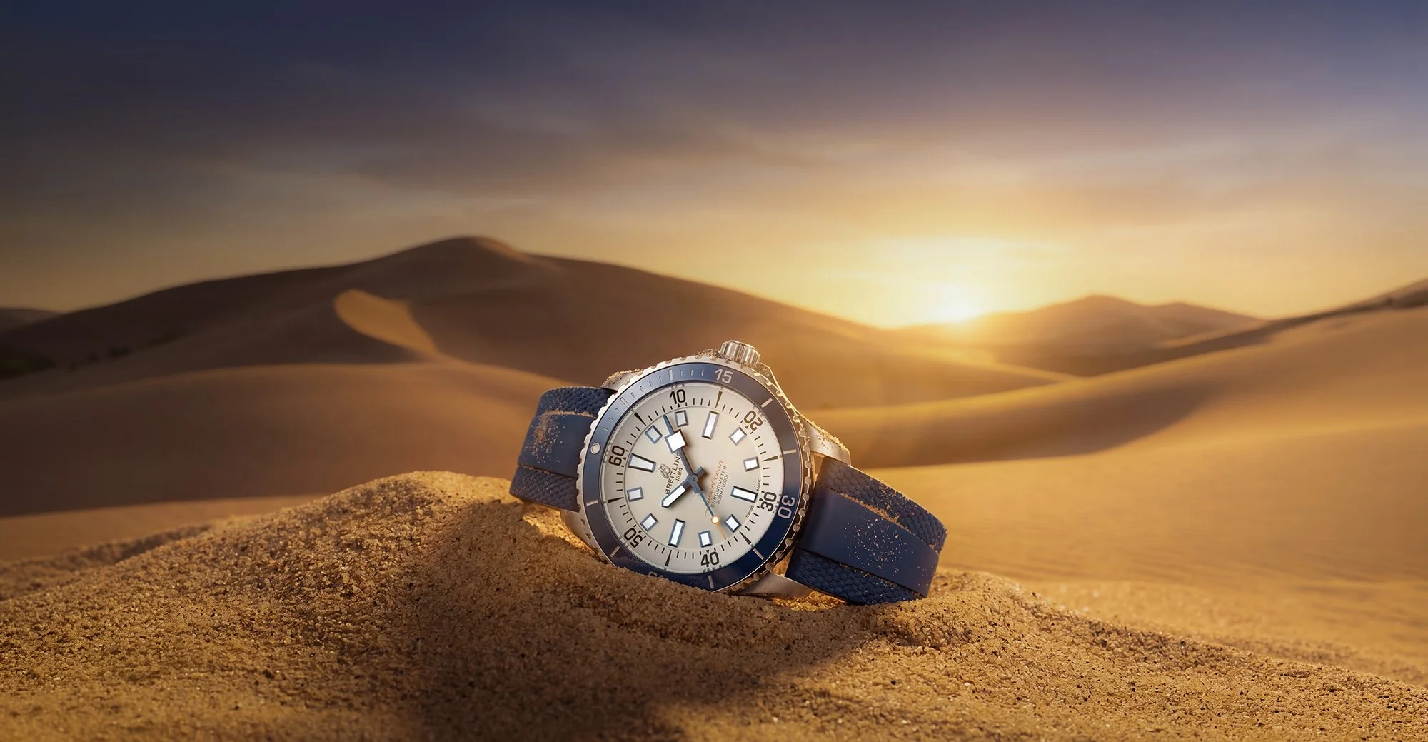 Breitling Watch in desert