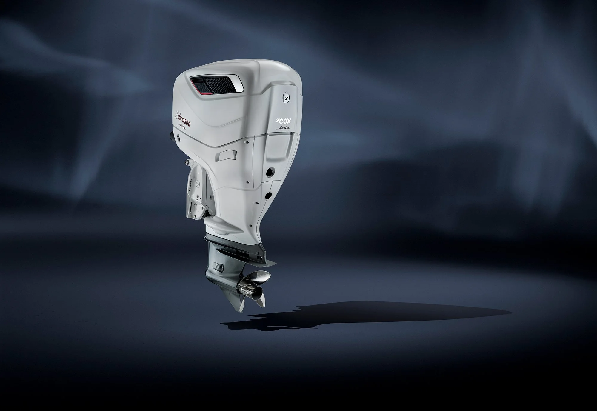 Outboard engine product photography, Product photographer, Tim Wallace.