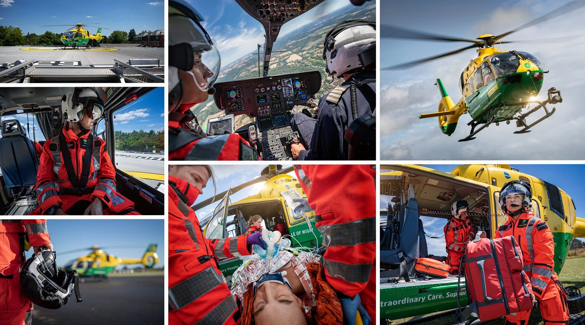 Air Ambulance photography