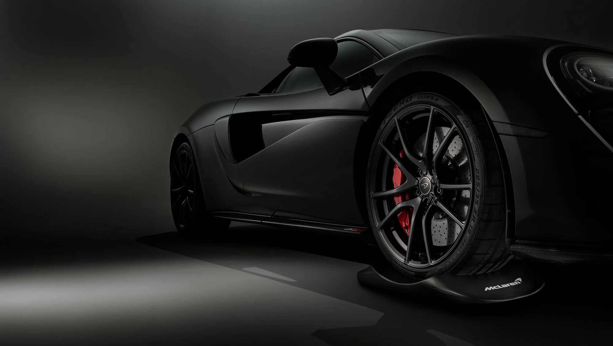 McLaren brochure car photography by Tim Wallace.