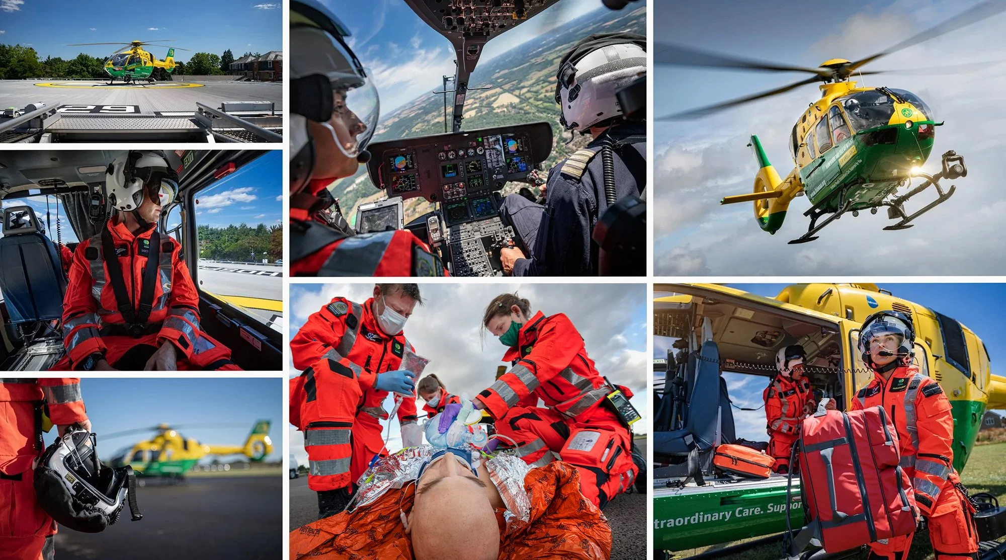 Air Ambulance Photography